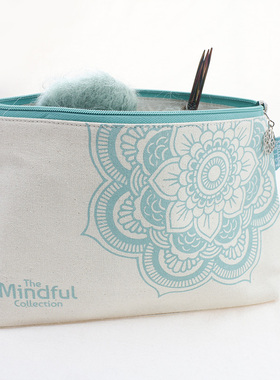 毛线街 Knitter’s Pride Mindful帆布多功能小包 编织工具收纳包