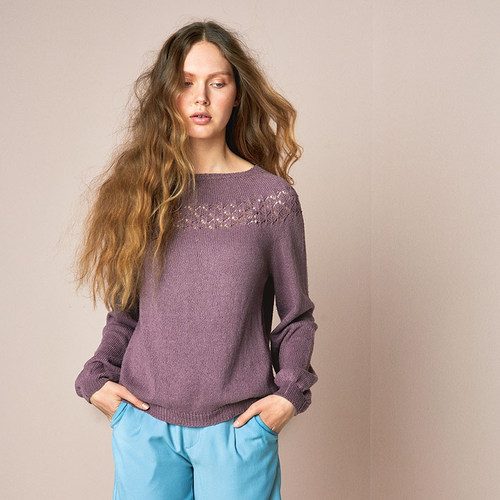 sandnes手工编织材料包毛衣