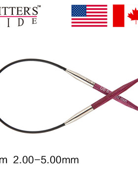 Knitter's Pride Dreamz 25cm环针 彩木袜子袖子针 进口DIY工具