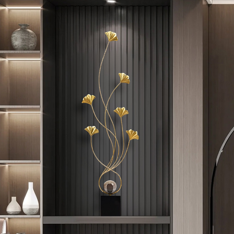 银杏入户玄关摆件轻奢高档客厅电视柜招财节节高升装饰乔迁礼物,家居饰品,装饰摆件,淘宝优惠券,粉丝福利购,淘宝优惠卷