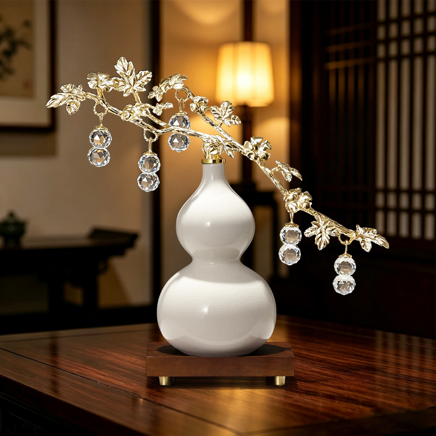 新中式葫芦摆件高级感乔迁礼品