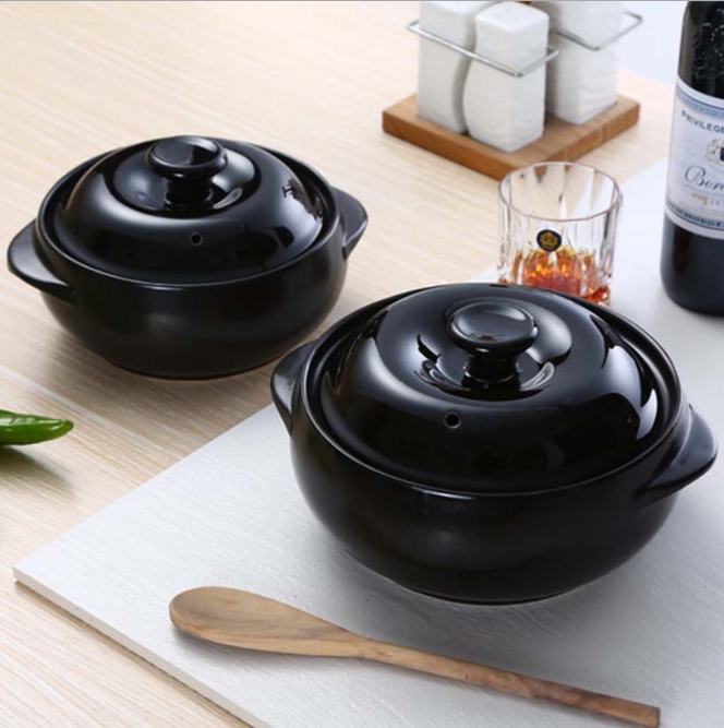 韩式砂锅炖锅家用燃气陶瓷明火煲汤煨汤沙锅石锅耐高温黄焖鸡砂锅