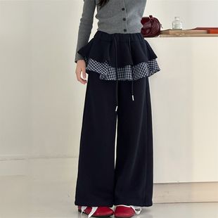 子小女孩秋装 儿童裤 超好看 春秋休闲裤 女童裙裤 女大童阔腿裤 秋季