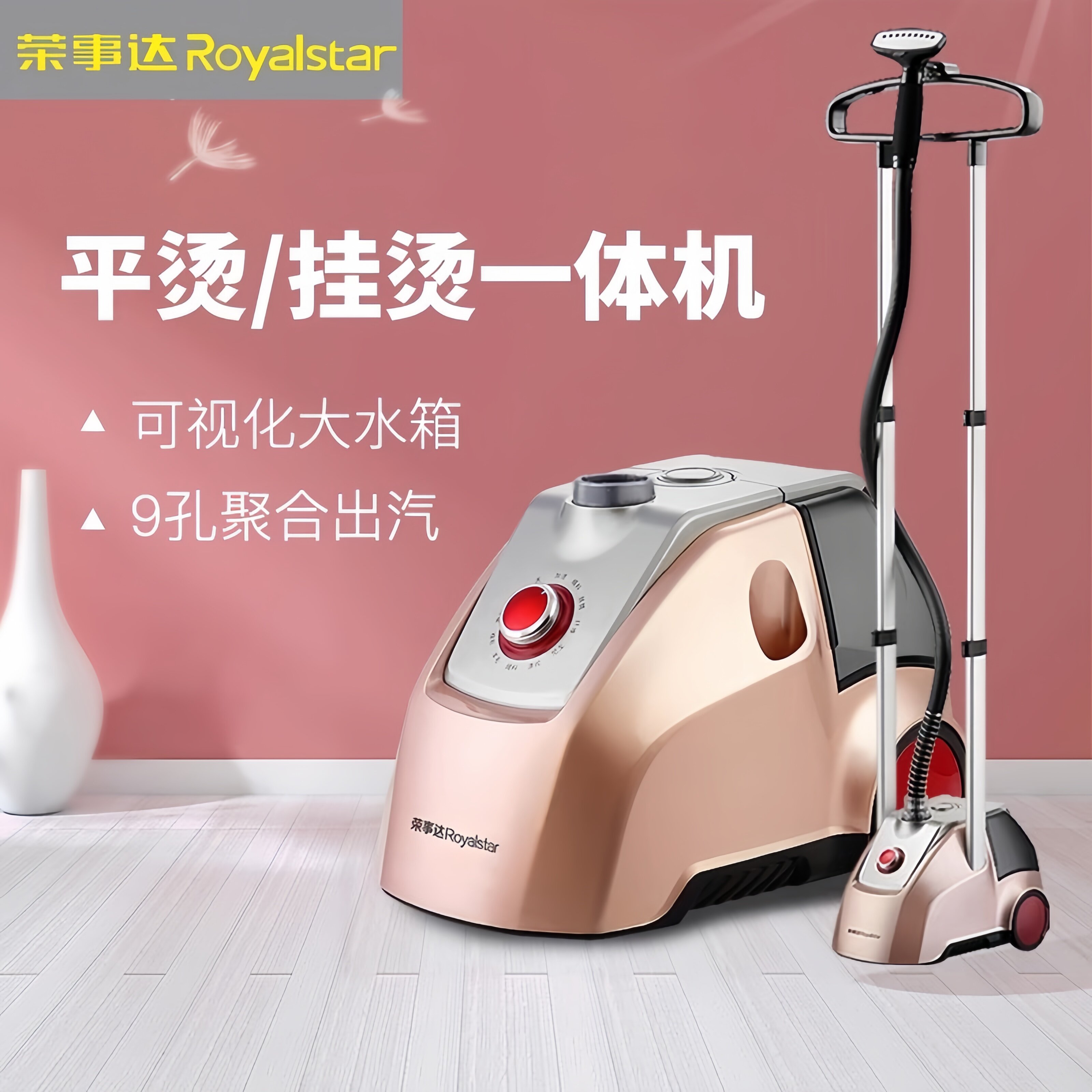 荣事达挂烫机家用立式手持熨烫机图片
