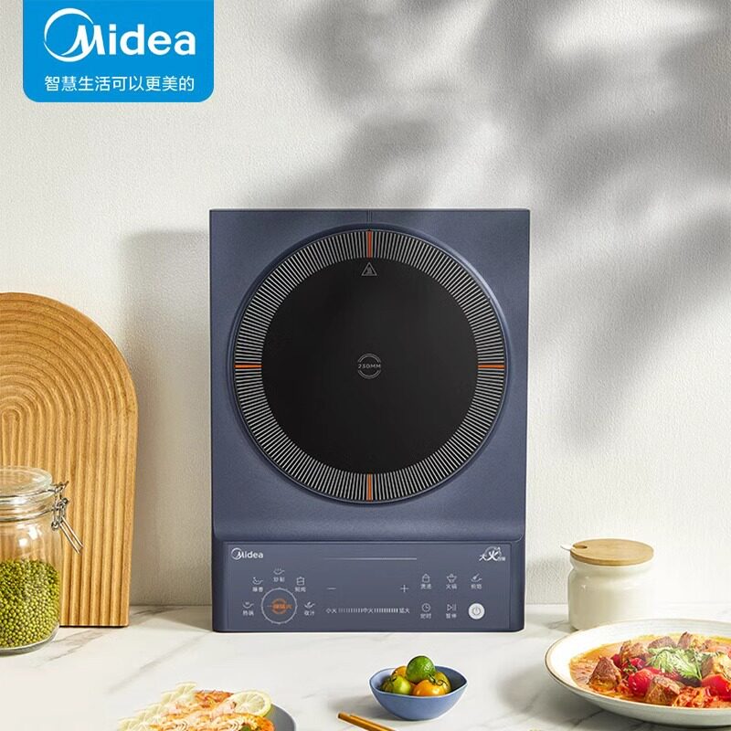 美的电磁炉家用大功率火力全自动大面板省电火锅新款多功能电灶炉