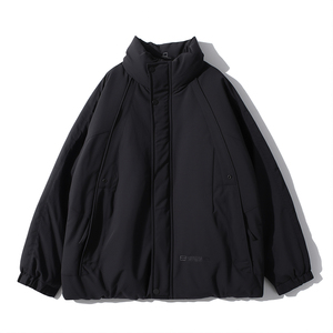 F61-P138 冬季保暖宽松微阔棉衣棉服外套图片