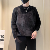 M718（加绒）-P78加绒针织毛衣（袖子不加绒身体加绒）-1，男装针织衫/毛衣，电商D319