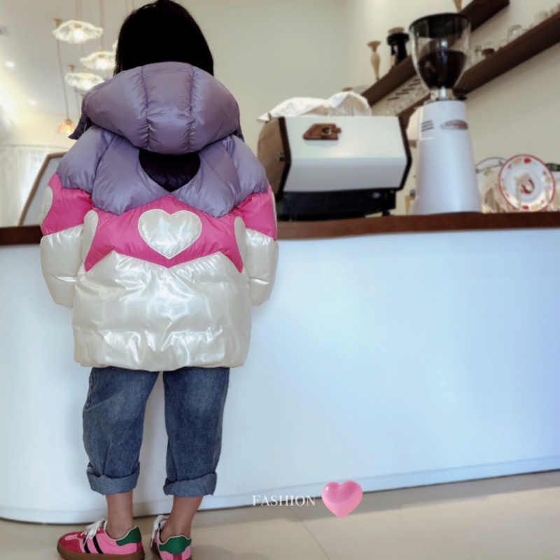 中款加厚女原创设计90鸭绒羽绒服