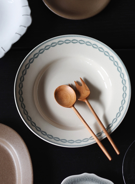 收集时光 Camus say月桂系列 陶瓷汤盘沙拉平盘 甜品盘brunch盘