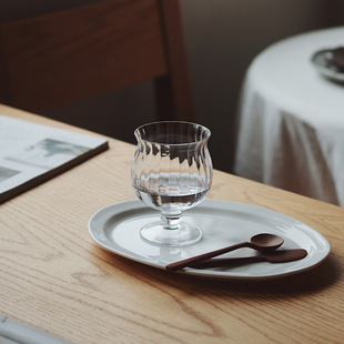 Camus 包邮 say浆果子 果汁甜酒杯 手作超薄波纹玻璃杯 收集时光