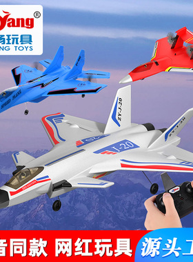 2025新款战斗机玩具遥控飞机儿童耐摔航模滑翔电动水上无人机男孩