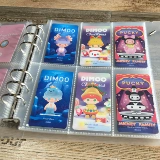 Bubble Mate Mate Blind Card Книга хранения карты Dimoo Molly Molly Identity Card Card Card 6 Start