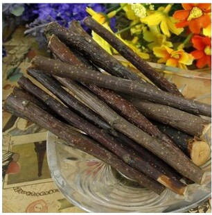 买5送1 小动物磨牙苹果树枝 果木咬木棒50g 兔子仓鼠龙猫零食用品