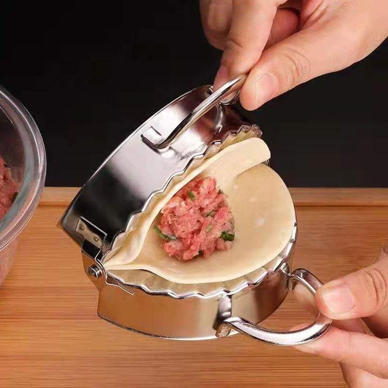 不锈钢包饺子器家用水饺子模具饺子神器创意DIY捏饺子厨房小工具