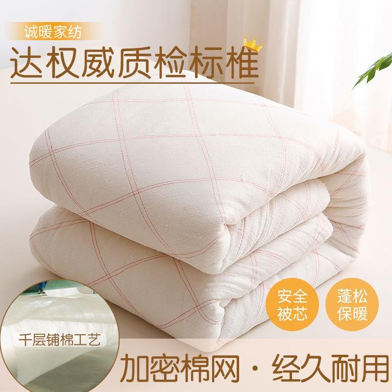 棉絮棉被学生垫被床垫被棉被子被芯春秋冬被加厚保暖家用单人被
