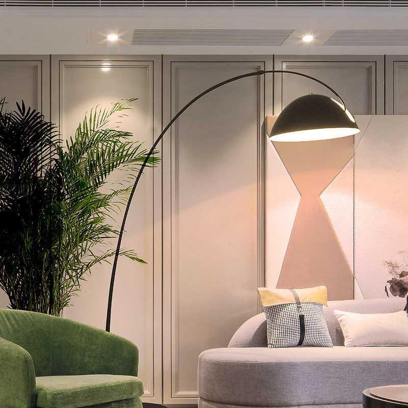 钓鱼灯落地灯客厅沙发灯卧室北欧极简创意轻奢后现代氛围立式台灯