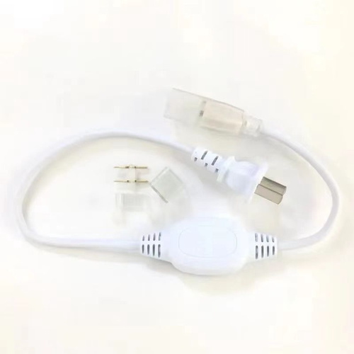 led灯带插头5050/2835/5730灯带调亮度 防频闪防水开关插头线220V