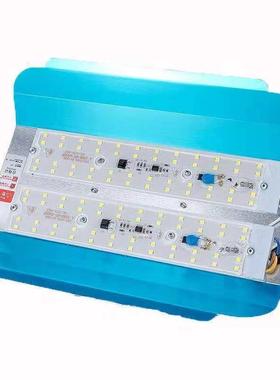 【超亮】led碘钨灯节能灯100W户外防水工地照明灯地摊太阳灯具50W