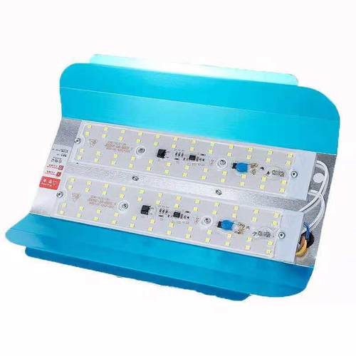 【超亮】led碘钨灯节能灯100W户外防水工地照明灯地摊太阳灯具50W