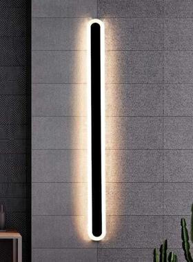 极简长条壁灯 条形客厅卧室楼梯过道灯具简约现代个性墙壁线条灯