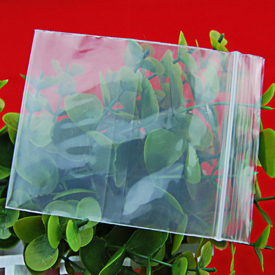 现货加厚透明塑料分装自封夹链