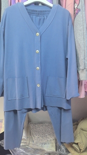 中棉家居睡衣，品牌好睡衣女士,偏远地区不包邮