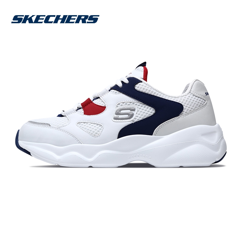 Skechers斯凯奇情侣鞋D'lites男女厚底复古 熊猫鞋休闲鞋88888129