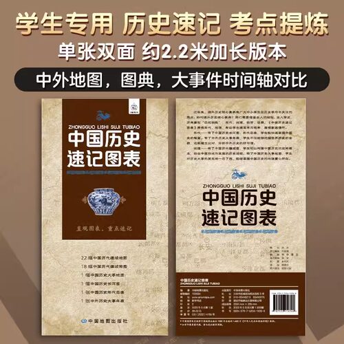 新版中国历史速记图表