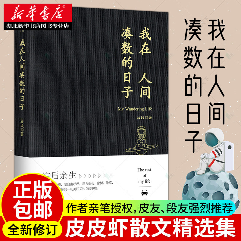 正版 现货 我在人间凑数的日子 段段著皮皮虾书段友新锐作者创作散文精选多篇散文无限的感悟和遐想听什么歌都像在唱自己中国文学高性价比高么？