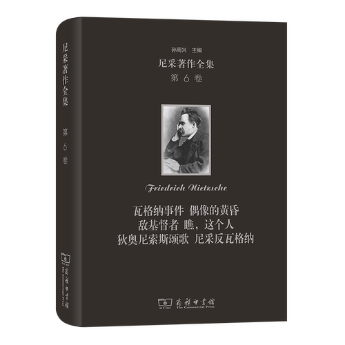 尼采著作全集(第6卷):瓦格纳事件 偶像的黄昏 敌基督者 瞧 [德]弗里德里希·威廉·尼采著 哲学理论 新华书店正版图书籍