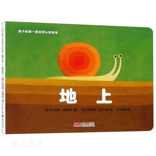新华书店正版图书籍孩子的第一套自然认知绘本-地上·地下(意)乔瓦娜