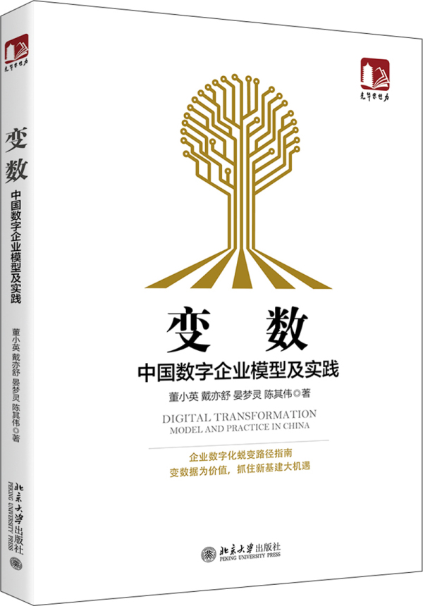 变数:中国数字企业模型及实践董小英,戴亦舒,晏梦灵,陈其伟管理战略管理新华书店正版图书籍北京大学出版社