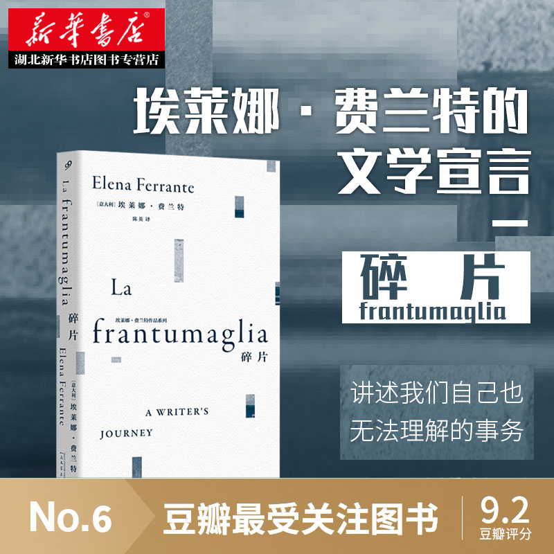 正版现货 碎片 埃莱娜 费兰特作品系列 我的天才女友新名字的故事离开的留下的失踪的孩子经典文学女性文学外国小说书籍