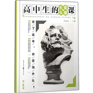 新华书店正版 敲门砖 高中生的石膏头像课 李家友著高中一二三年级美术联考艺考生 绘画基础技巧提升指南教材教辅图书籍重庆出版社
