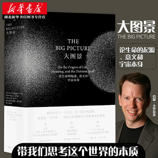 肖恩卡洛尔著 The 从天文学物理学化学生物学哲学思考世界 新华书店正版 Big 论生命 大图景 起源意义和宇宙本身 Picture 本质