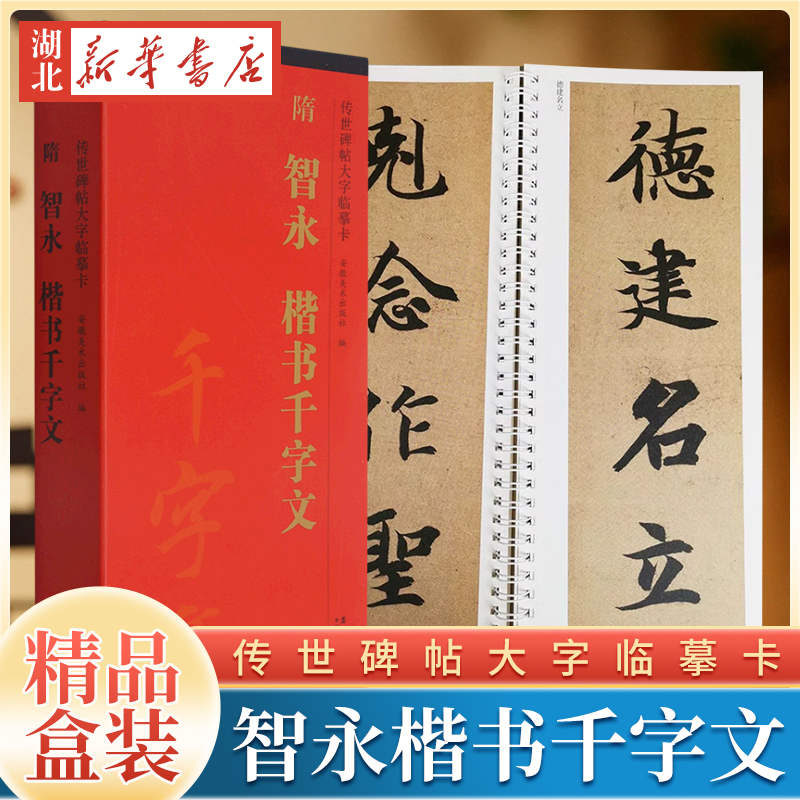 传世碑帖大字临摹卡隋智永楷书