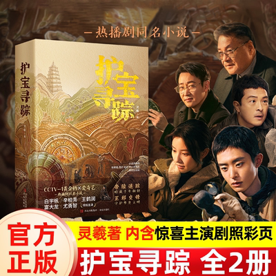 【全2册】护宝寻踪 揭开考古、反盗墓、刑侦故事背后的千年帝陵之谜与人性真相 白宇帆辛柏青王鹤润富大龙尤勇智联袂主演电视剧