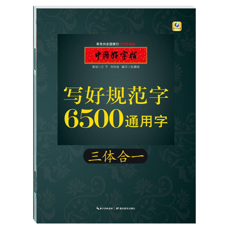 正版包邮 中国好字帖 写好规范字6500通用字 张鹏涛 硬笔钢笔书法入门基础教程临摹字帖成人儿童学生练字漂亮字体书法楷书字帖书籍