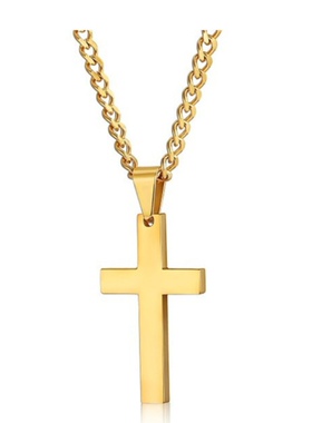 链条简约吊坠项链合金