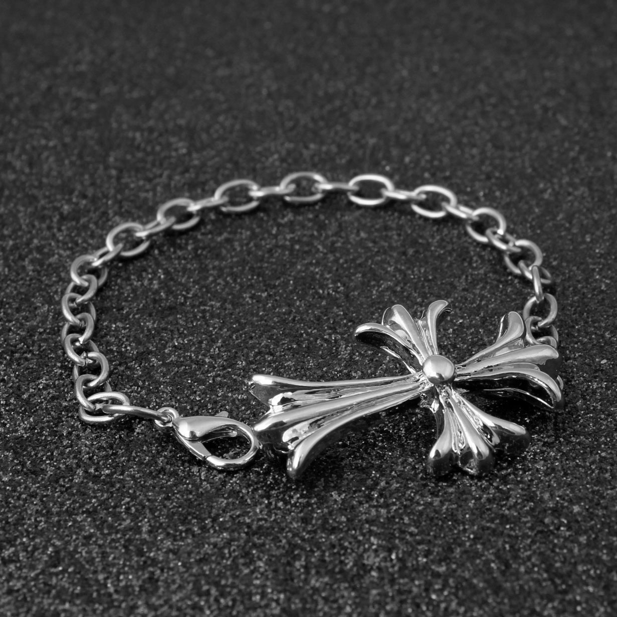 边伯贤权志龙GD十字架金属手链