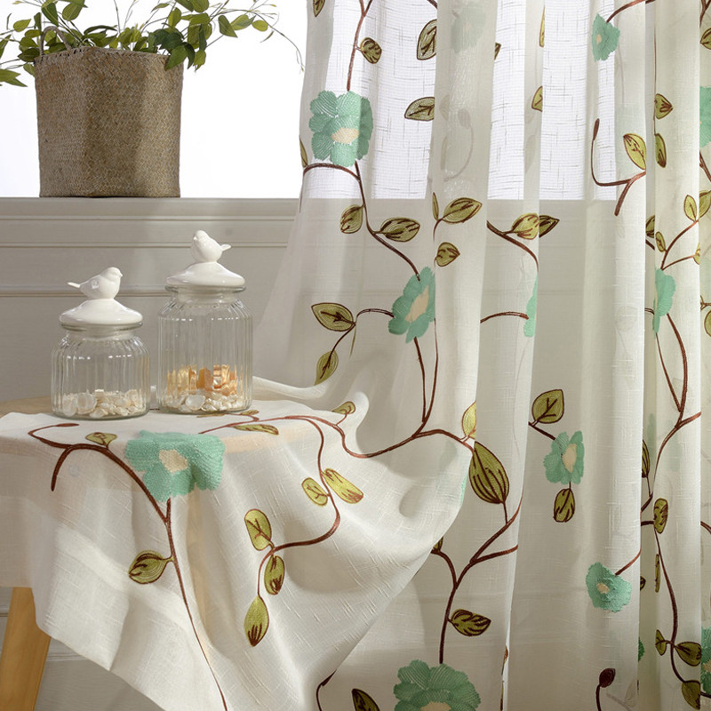 Embroidery Shalian finished product customized Window screening Aesthetic Countryside Windows bedroom a living room Oude Luo American country]in the Home Fabric , Curtains and curtain accessories , Custom curtains  category - from Buy2taobao.com to provide professional Taobao agent buy service