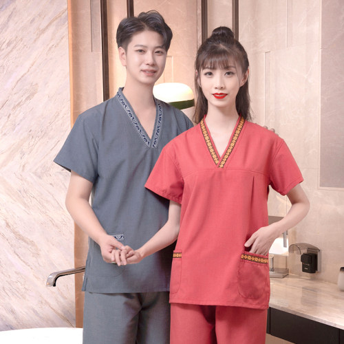 2023新款纯棉情侣款汗蒸服汗蒸服