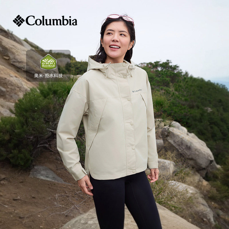 Columbia哥伦比亚户外女子26春夏新品拒水干爽外套徒步夹克XR9315图片
