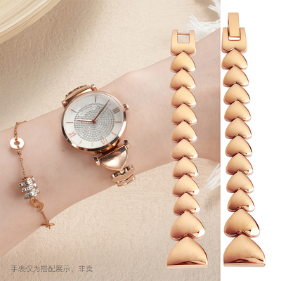 阿玛尼满天星摩天轮不锈钢表带女