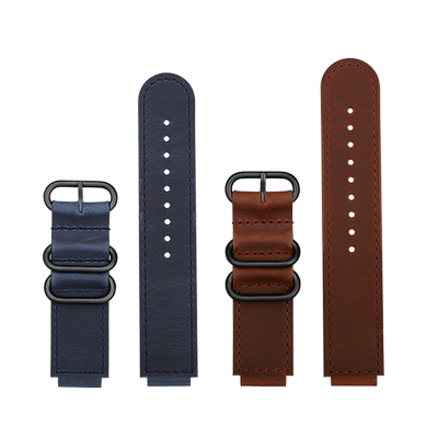 卡西欧AE-1200真皮牛皮手表带男