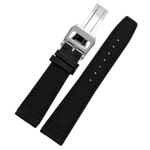 适用万国手表带 IWC飞行员葡萄牙柏涛菲诺尼龙帆布表链20 21 22mm