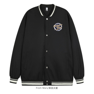 Mars loose Little preppy jacket Moment From