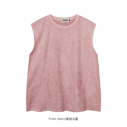 无袖潮牌vibe男女运动坎肩背心