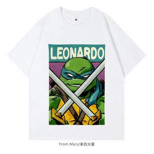 FromMars Chief Executive Officer Loose short-sleeved T-shirt