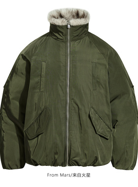 From Mars Year-end notepad thickens warm cotton coat